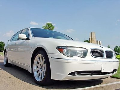 BMW 745 Li White