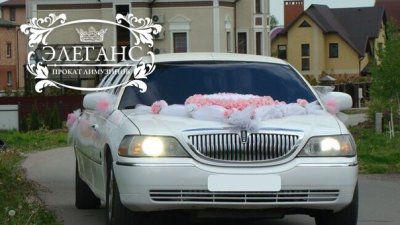 Лимузин Линкольн Таун Кар 2007г. с бело-мраморной отделкой салона!